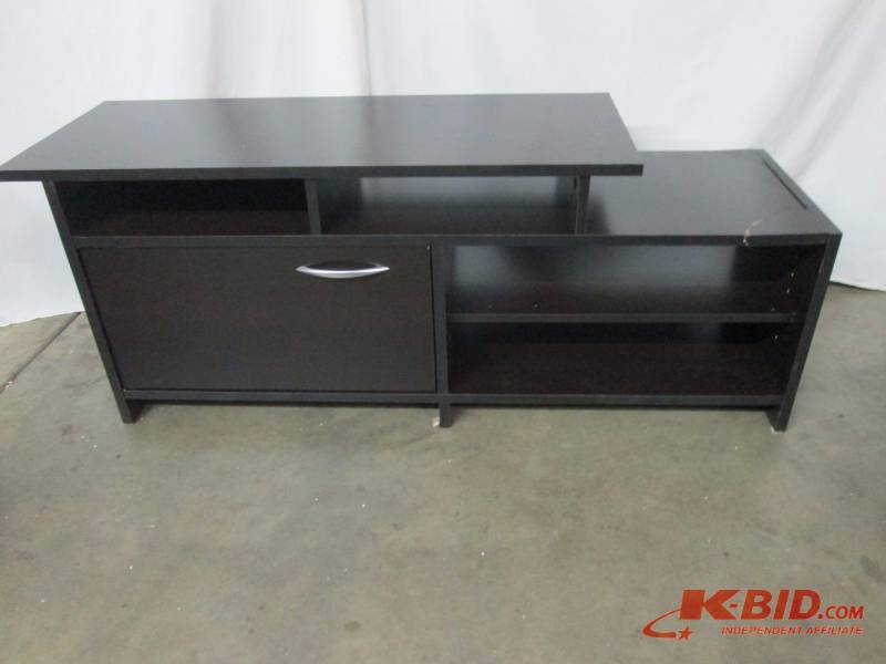 Step One TV Stand w Closed & Open Storage