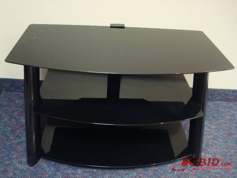 Glass Entertainment Center, Light Wear