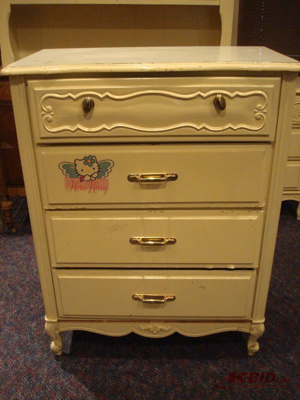 White Dresser, Used, Shows Wear