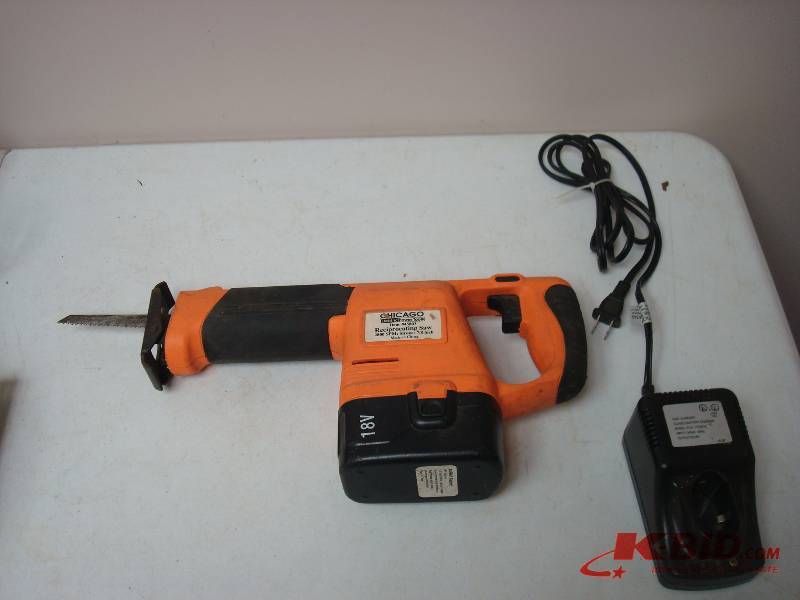 Sawzall With Charger, Works Fine