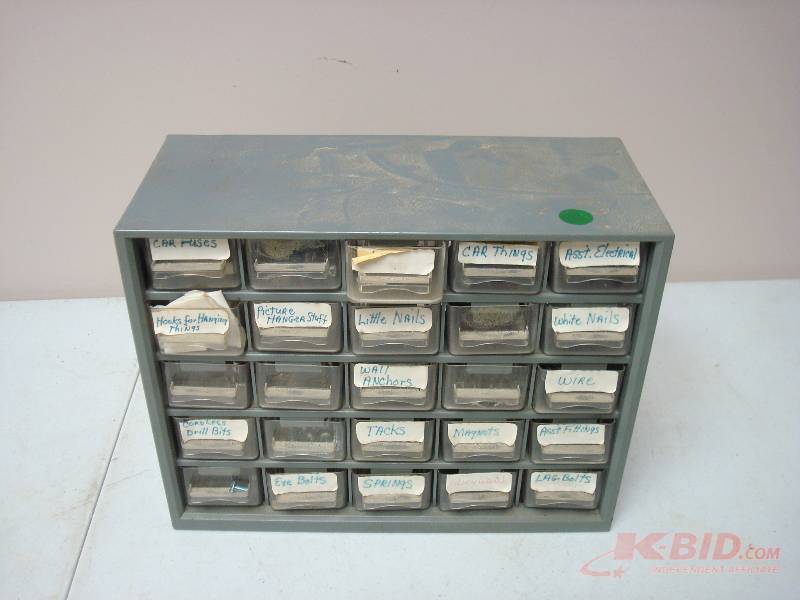 Box With Mixed Hardware