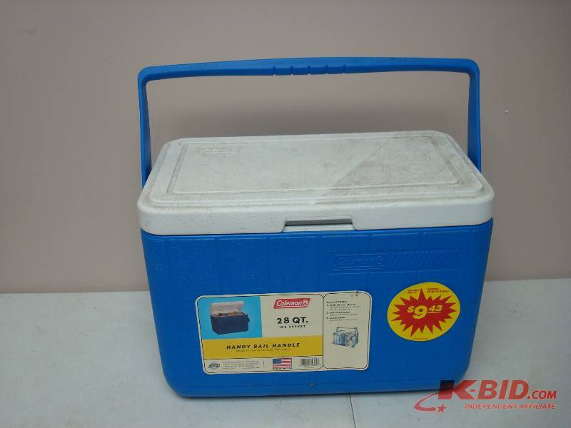 28 Qt Cooler, Used, Some Wear