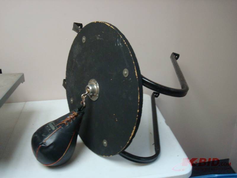 Hanging Speed Boxing Bag, Used, Shows Wear