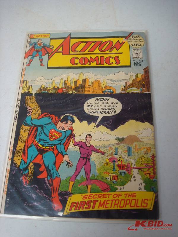 May 1972 #412 Superman Action Comic