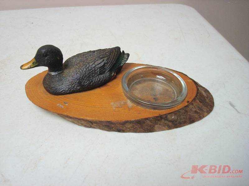Duck Ashtray, Used
