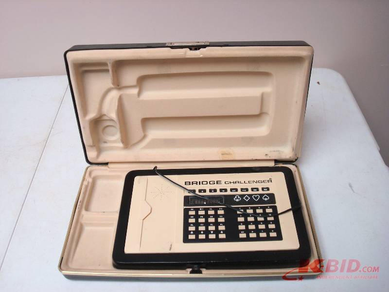Vintage Bridge Challenger Game, Missing Pieces, Sold As Is