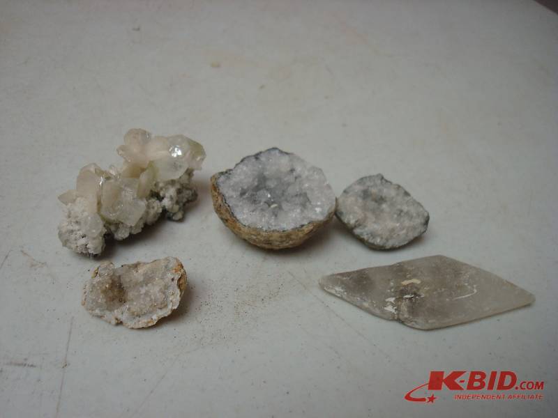 Lot Of Small Mixed Geode Crystals