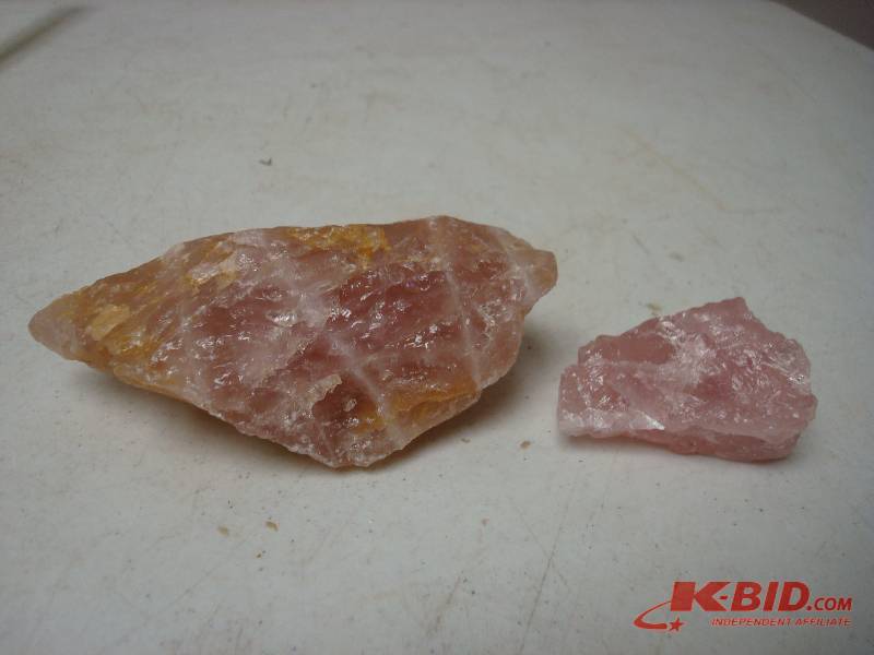 A Couple Of Rose Quartz Stones