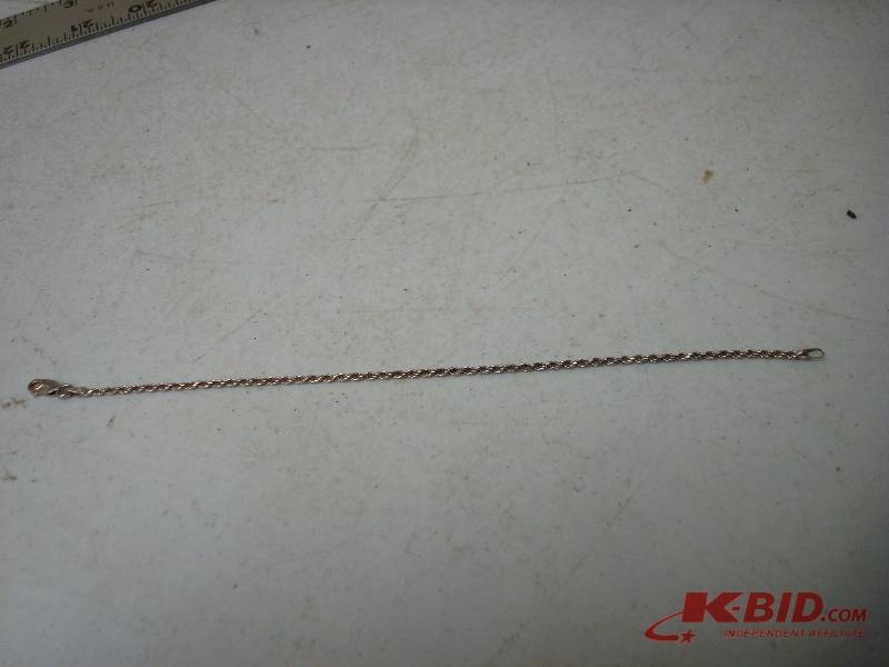 925 Silver Rope Bracelet