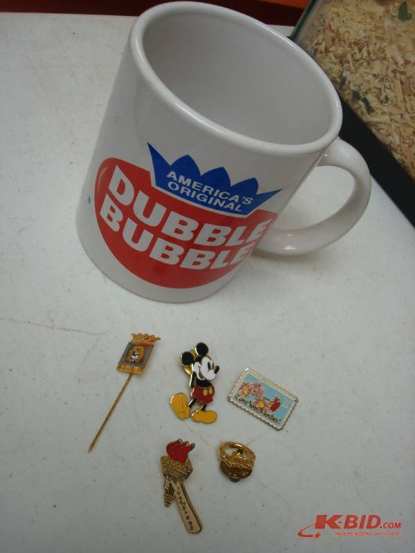 Mug With Some Pins, Mickey Mouse