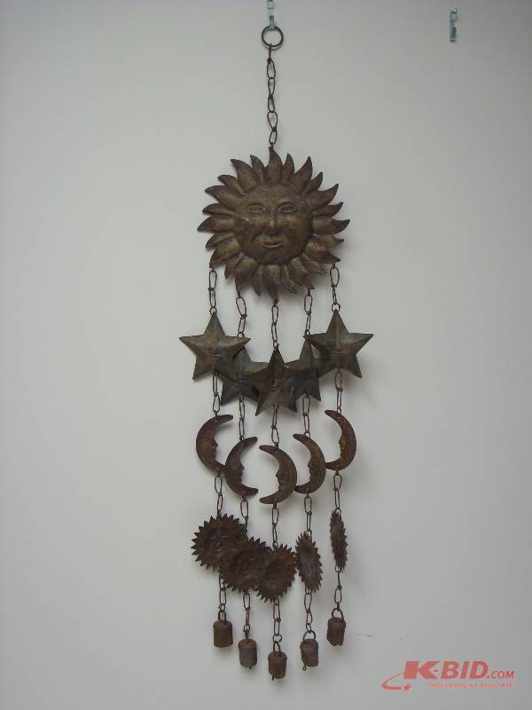Metal Sun Wind Chime