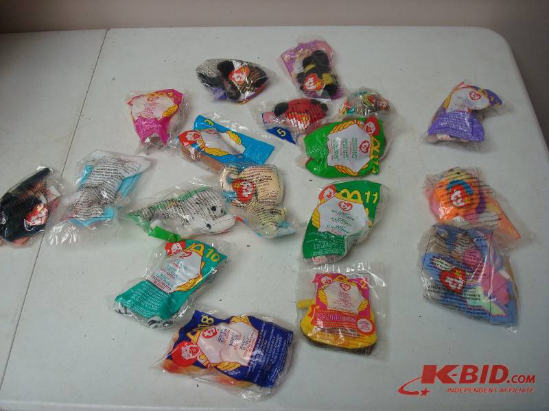 Lot Of McDonald Beanie Babies, New