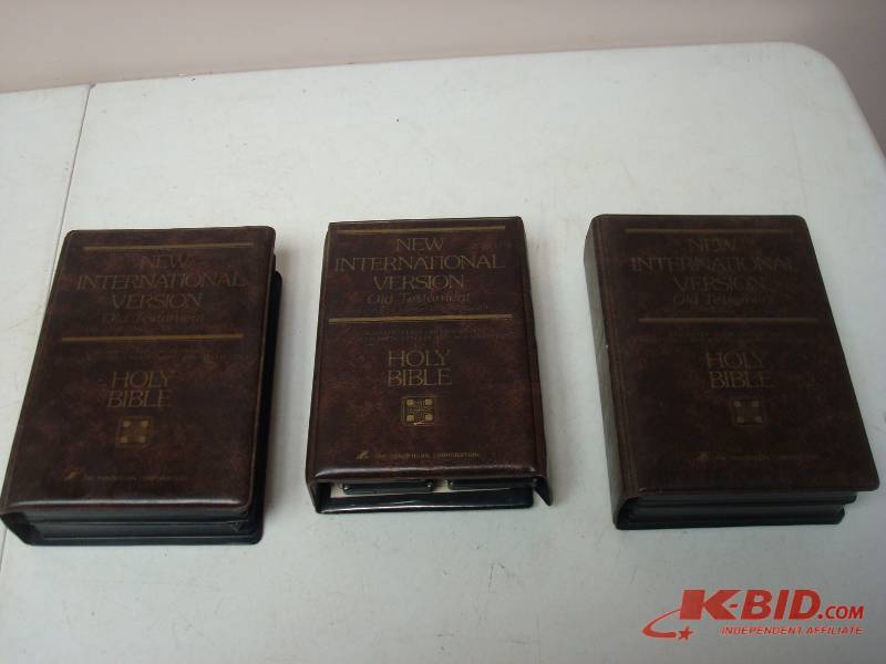Lot Holy Bible Cassette Tapes
