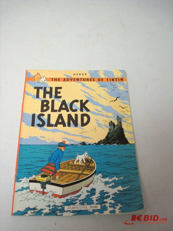 Tin Tin Comic Book, The Black Island