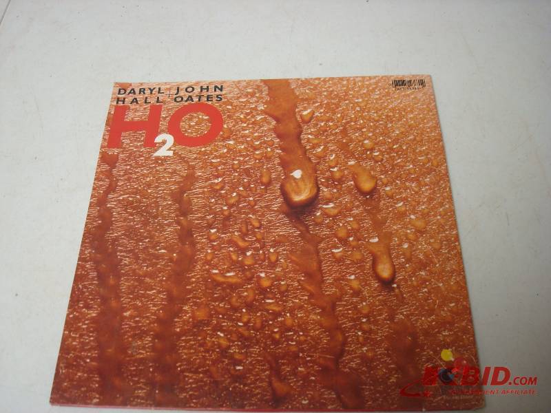 Vinyl LP Record, Used, May Show Minor Wear, Sleeve Shows Wear - Hall Oates H2O