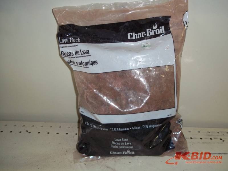 lot 60 image: New Char-Broil Lave Rocks