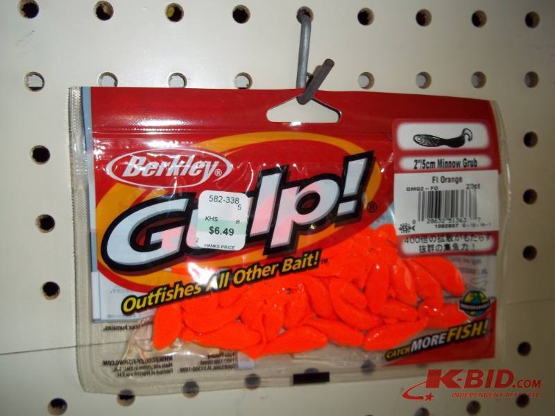 lot 76 image: New Gulp Fishing Bait