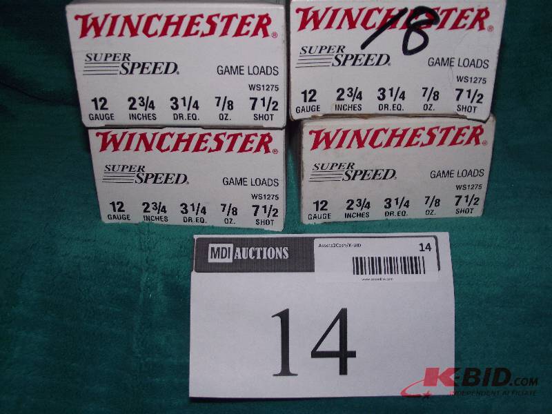 lot 14 image: 12ga. Winchester super speed 93 - 712