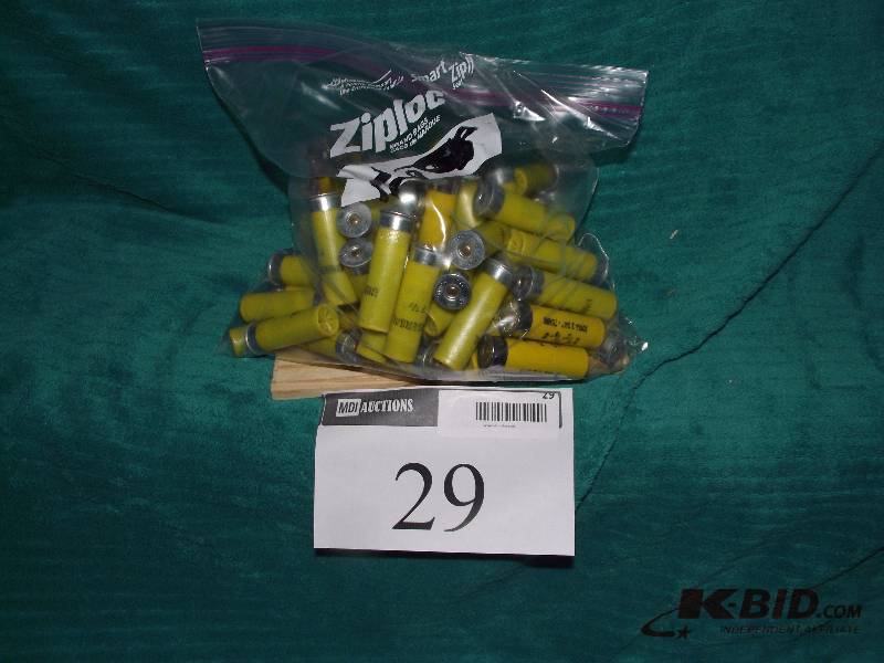 lot 29 image: 20ga. 100 assorted low brass