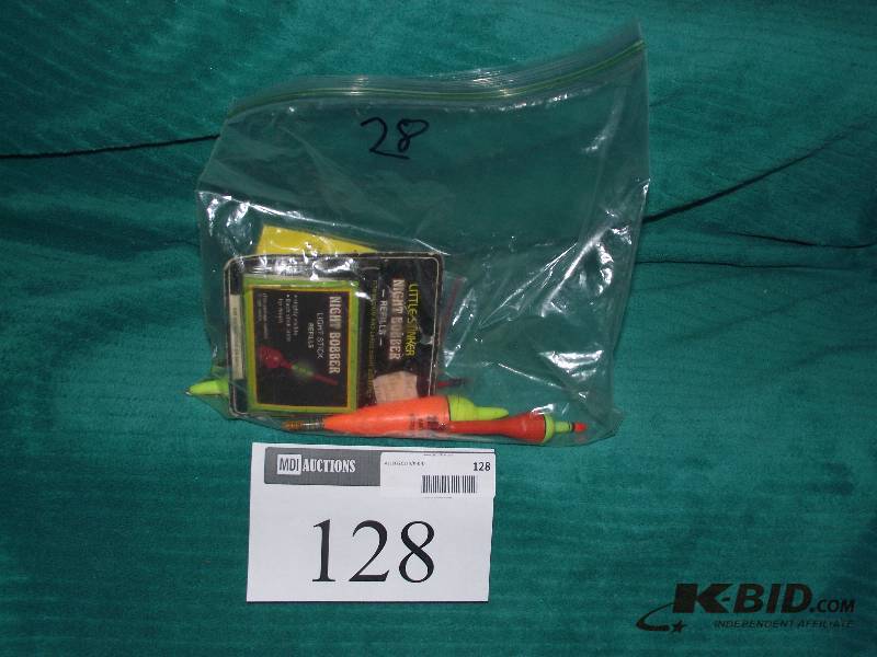 lot 128 image: Lighted slip bobber assortment