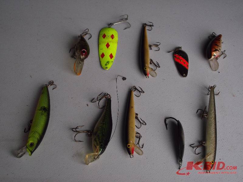 lot 79 image: 10 assorted lures