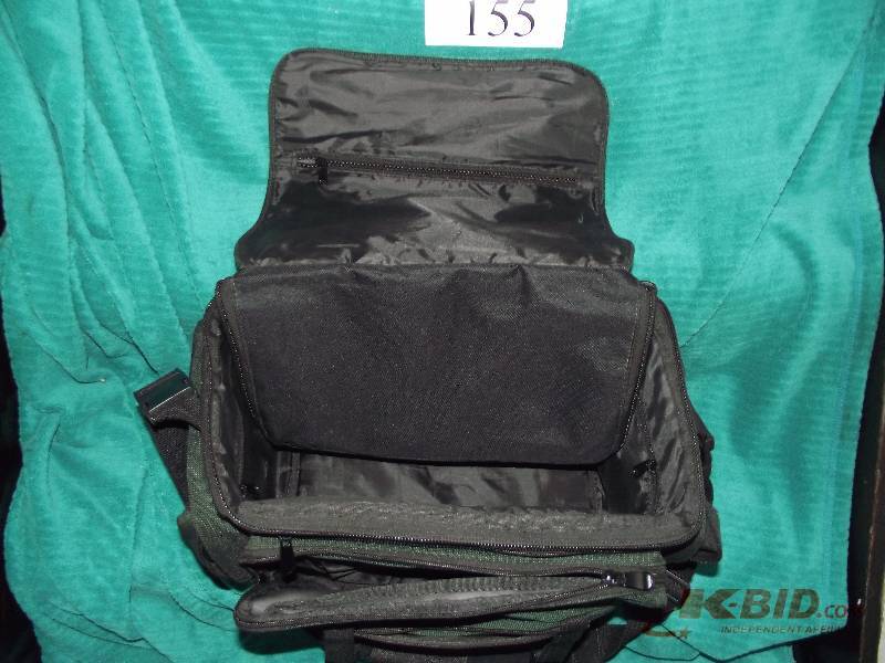 lot 155 image: Cabelas soft sided tackle box