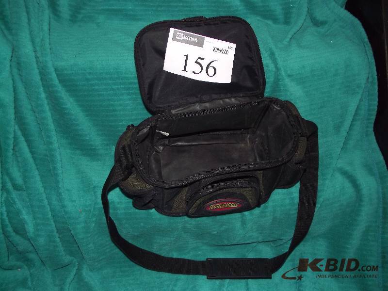 lot 156 image: Tackle Logic soft sided tackle box