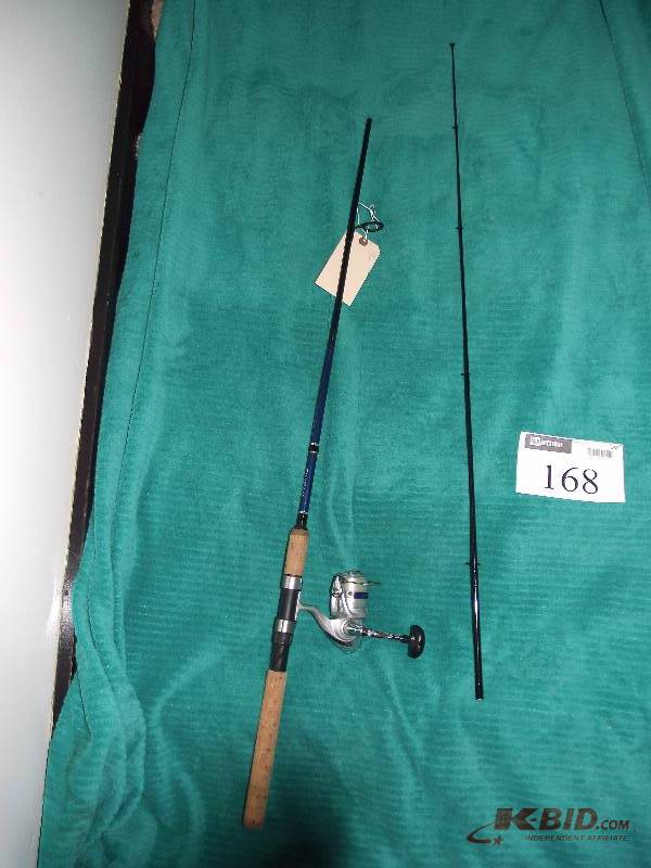 lot 168 image: Samurai SA25 f66 2M 6 12 Ft. Rod with Samurai 2500B reel