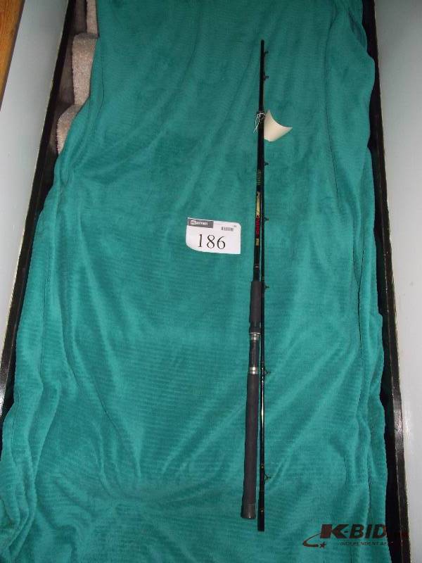 lot 186 image: Zebco Rhino Glotip ZRC86DRT rod 8 12 Ft.