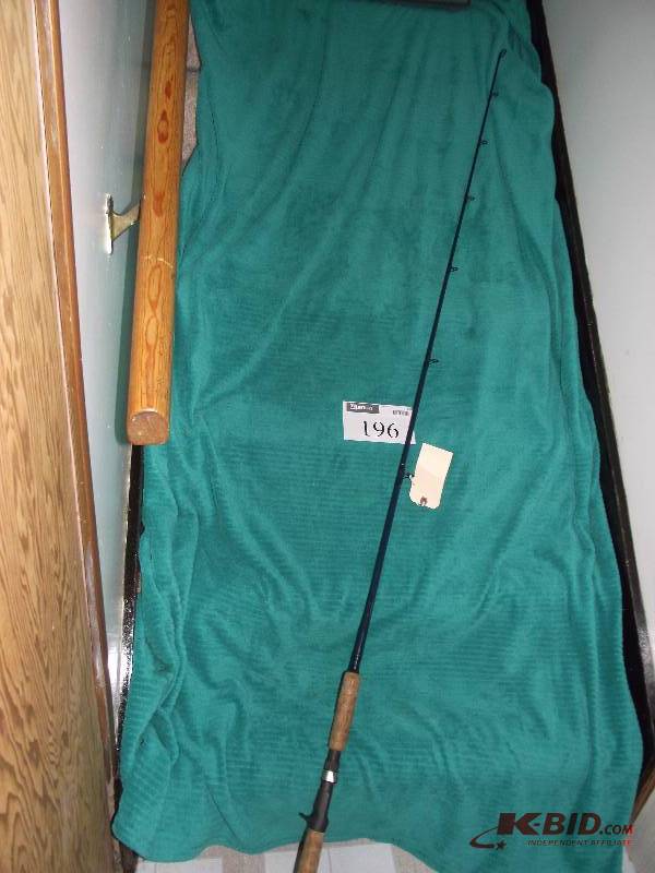 lot 196 image: St. Croix GMC 69H 6 Ft. 9 In. pro glass & graphite rod