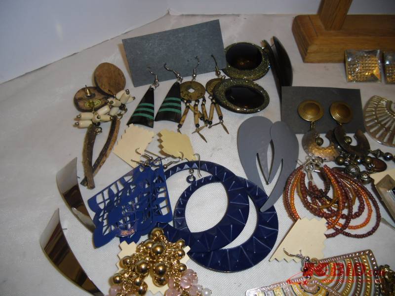 # J-2 Another Lot of Big Beautiful Earrings