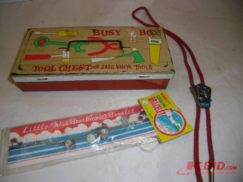 NICE Vintage Toys & Puzzles Hopalong Cassidy, Antique Ocarina, Kaleidoscope, Revell Model