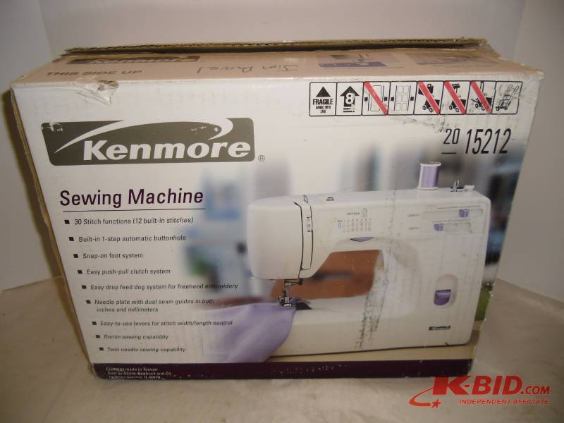  Kenmore Portable Sewing Machine #15212 and Singer Handy Stitch