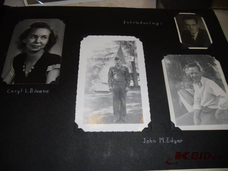 Vintage Photograph Albums from 1940s WWII era & early 1900s Baby Pictures