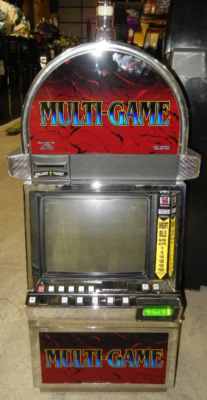 lot 1008 image: IGT VIDEO SLOT MACHINE GAMEKING MULTI-GAME