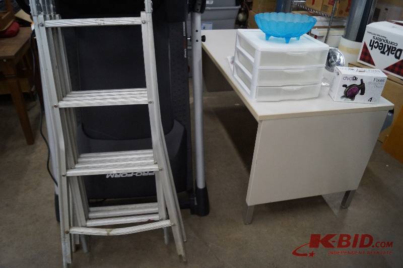 Folding Metal Ladder