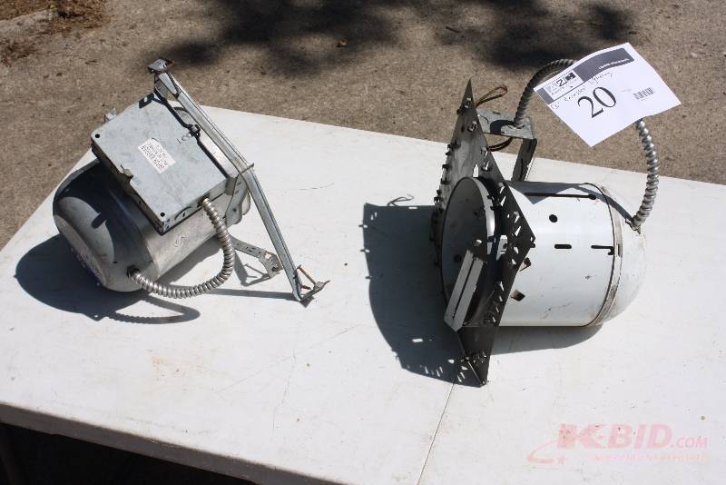lot 20 image: Lot of (2) Thomas Lighting Recessed Lighting Units Suitable For Damp Locations 120V 60HZ PS1.
