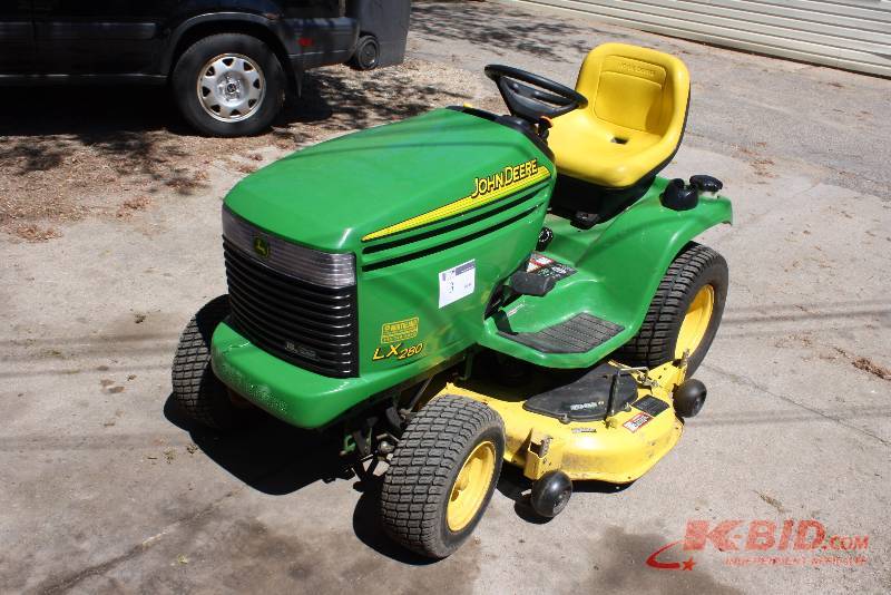 2005 John Deere Lx280 With 48 Inch Deck Low Hours 82 2 2005 John Deere Lx280 With 48 Inch Deck Low Hours 82 2 Indicated Minneapolis Garage Surplus K Bid
