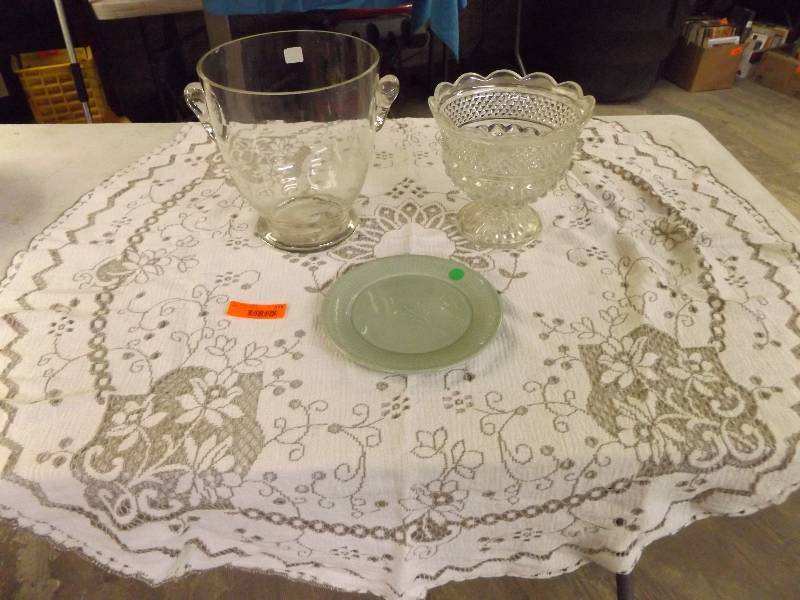 Table Cloth, Crystal and More