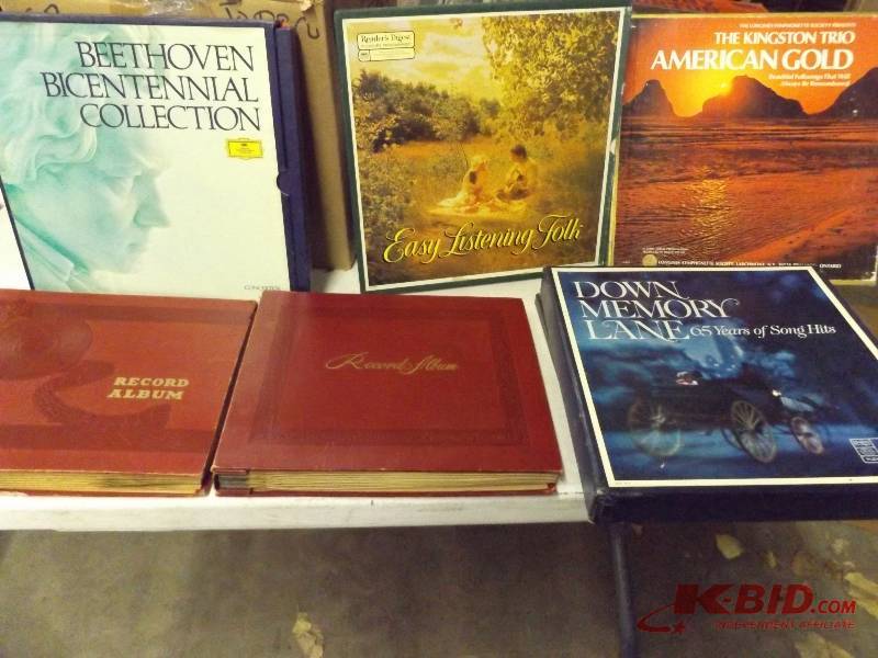Collection of 33 13 Records