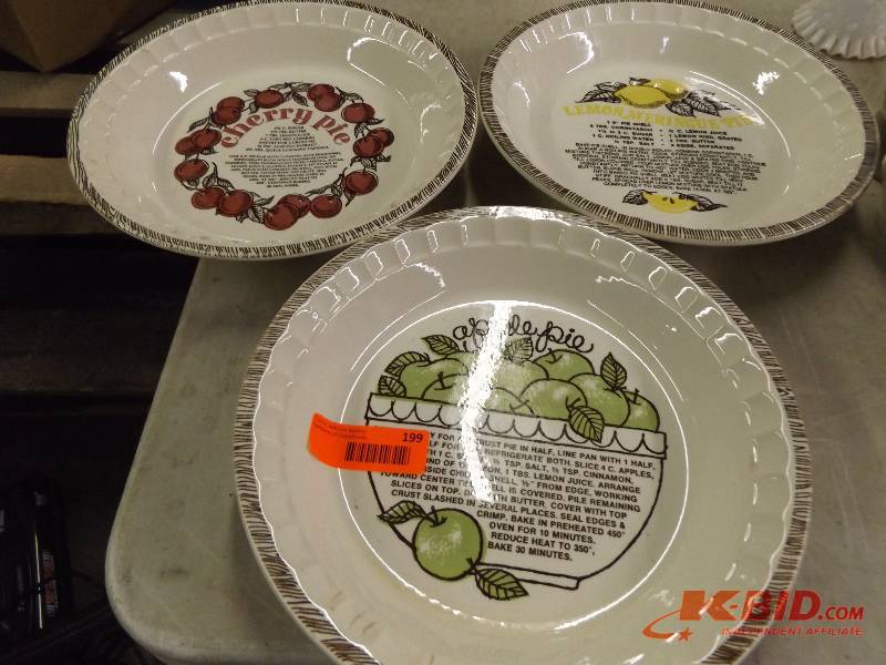 3 Pie Plates