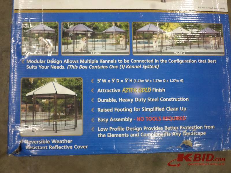 New Aztek Gold Pet Gazebo Low Profi...