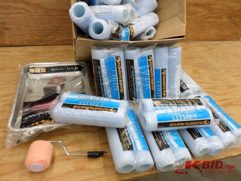 Box Full Of Twin Packs Of 9 Roller...