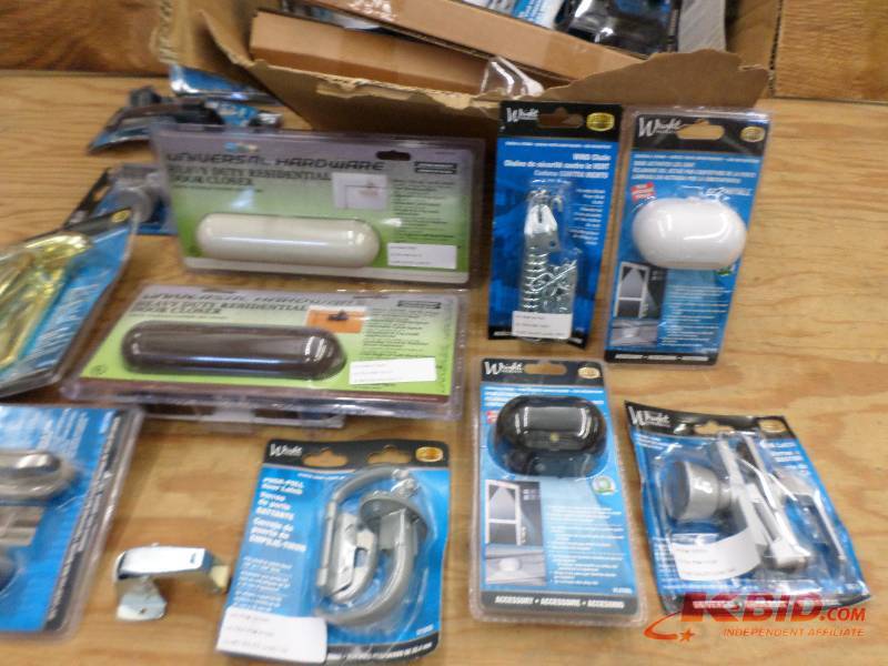 Box Full Of New Patio Door Knobs &...
