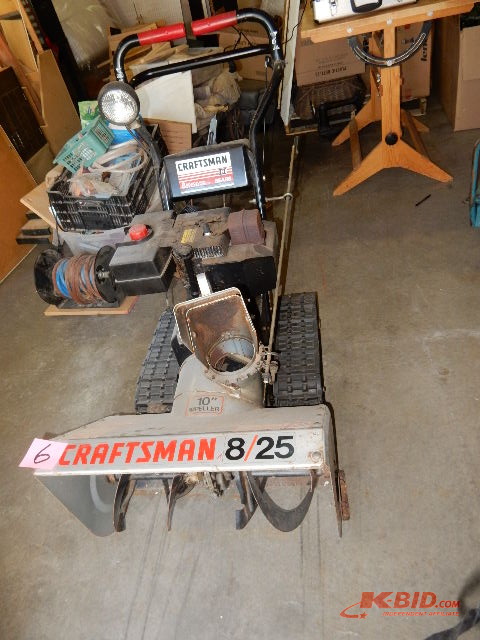 Sears Craftsman II  825 Snow Blower.