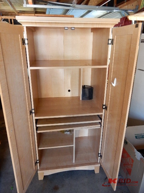 Armoire desk unit..