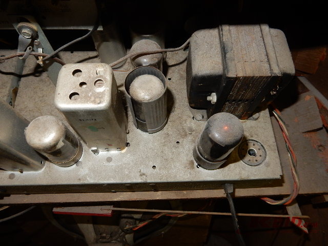 PHILCO Radio and cabinet.