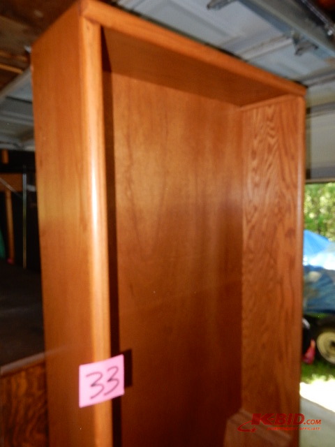 Nice Solid Oak Book Case