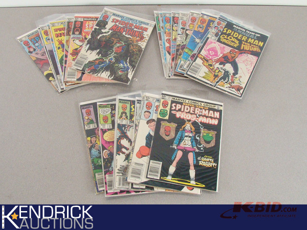 lot 72 image: 27 - 1972 Series Marvel Team Up Spider-Man