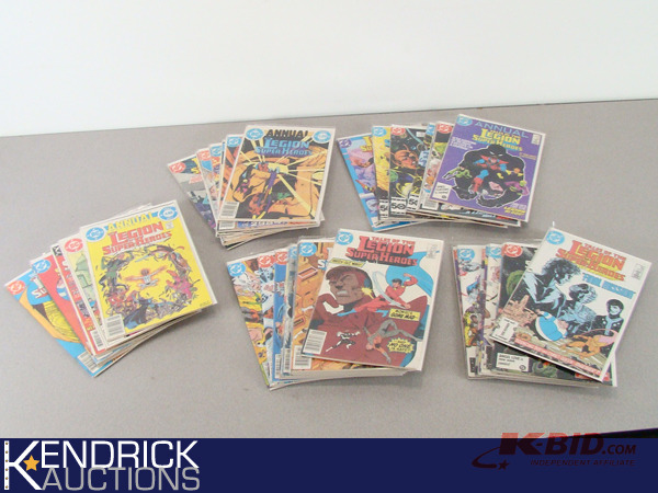 lot 74 image: 43 - 1982 Series DC The Legion of Super-Heros